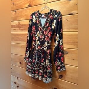 VENUS Long Sleeve Sundress for a Night Out NWOT